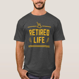 T-shirt Chaise à bascule pour la retraite amusante - La vi