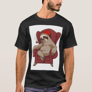 T-shirt Chaise à fentes amusante