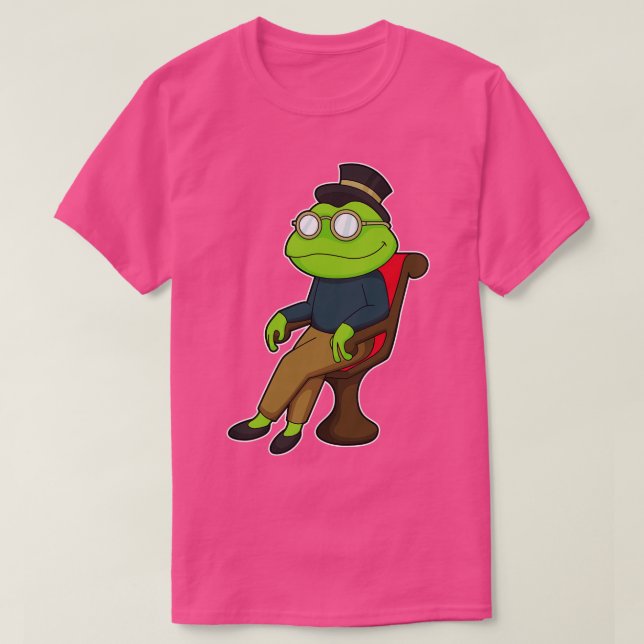 T-shirt Chaise de grenouille (Design devant)