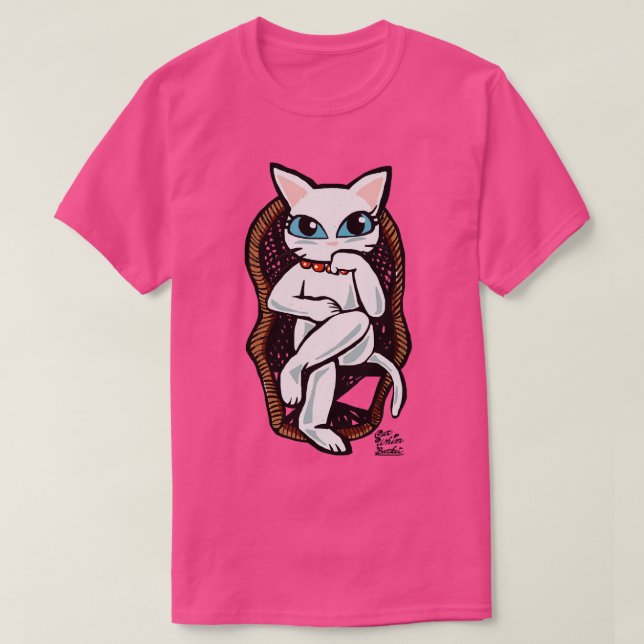 T-shirt Chaise en rotin (Design devant)