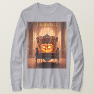 T-shirt chaise Jack-o'-lantern Velvet
