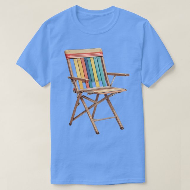 T-shirt chaise pliante (Design devant)