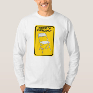 T-shirt Chaise pliante En coque d'urgence