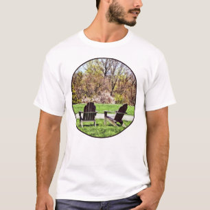 T-shirt Chaises Adirondack Au Printemps