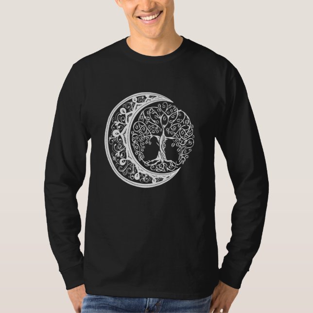 T-shirt Chakra Arbre De Vie Mandala Zen Yoga Om Symbole Bu (Devant)