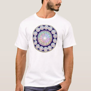 T-shirt CHAKRA multiples - Mandala vivant de l'étincelle n