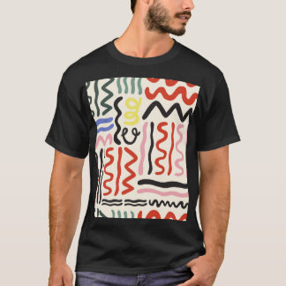 T-shirt Châle floral : Ornement Carré de la marguerite