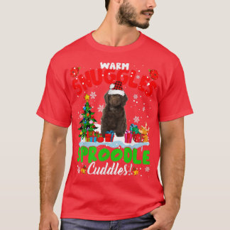 T-shirt Chaleureux Snuggles Bouddles Xmas Arbre Plaid San