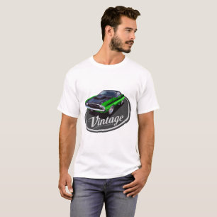 T-shirt Challenger musculaire d'Amérique vintage
