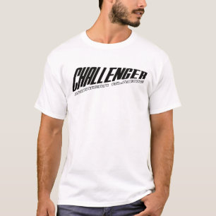 T-shirt Challengeur de Dodge - classique américain incliné