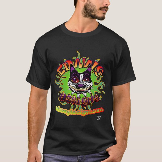 T-shirt Challengeur jaune SRT8 de détonateur (Devant)