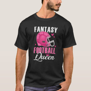 T-shirt Cham, gagnante de la couronne de football Queen fo