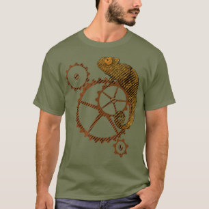 T-shirt Chamaeleon Steampunk