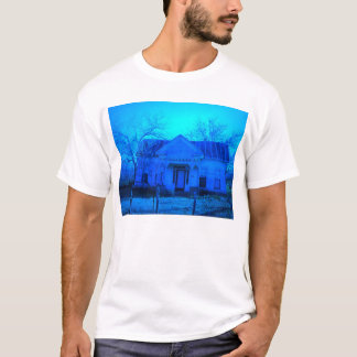 T-shirt Chambre bleue