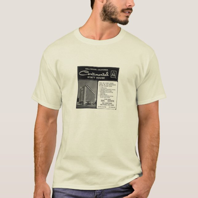 T-shirt Chambre d'émeute - Chambre continentale de Hyatt, (Devant)