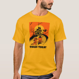 T-shirt Chambre hantée par des bonbons ou un sort de