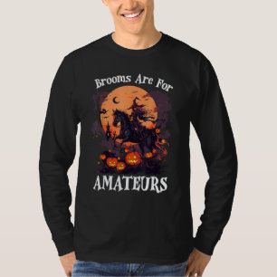 T-shirt Chambres Pour Amateurs Drôle Halloween Witch Ridi