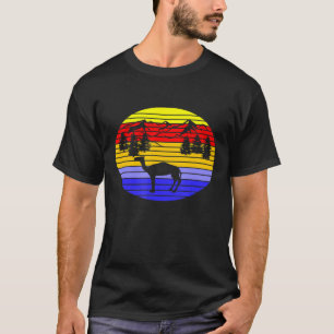 T-shirt Chameau couchant animal