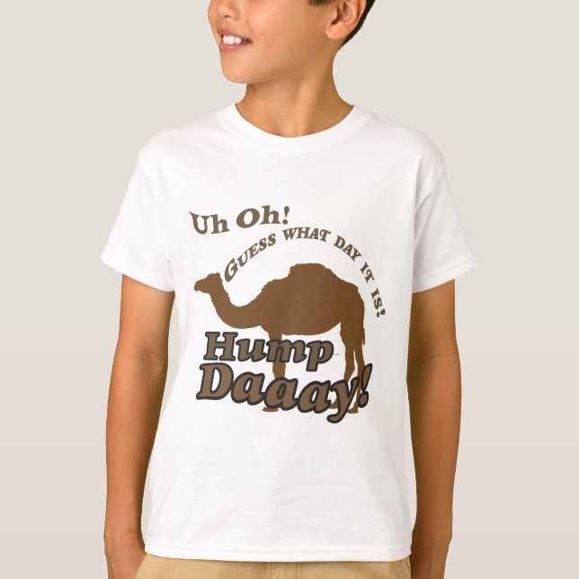 T-shirt Chameau de journée en milieu de semaine ! (Devant)