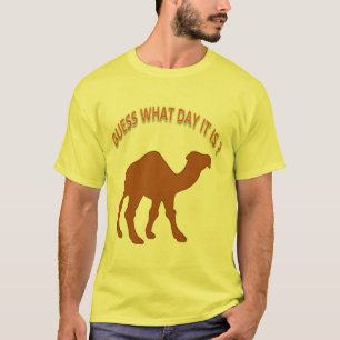 T-shirt Chameau du Mercredi Devinez quel jour nous sommes