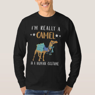 T-shirt Chameau En Costume Humain Chameau Robe Arabian Cam