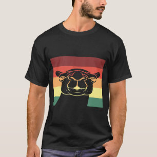 T-shirt Chameau Rétro Dessert Animal I Vintage Dromadaire