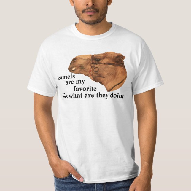 T-shirt chameaux (Devant)
