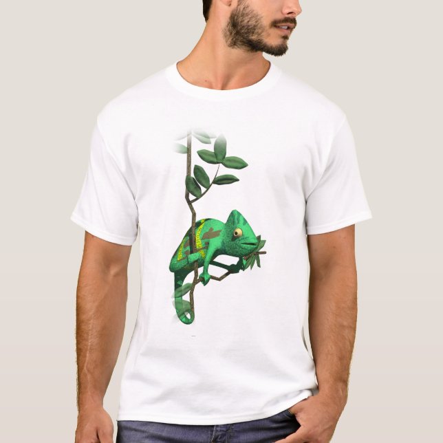 T-shirt Chameleon 3D (Devant)