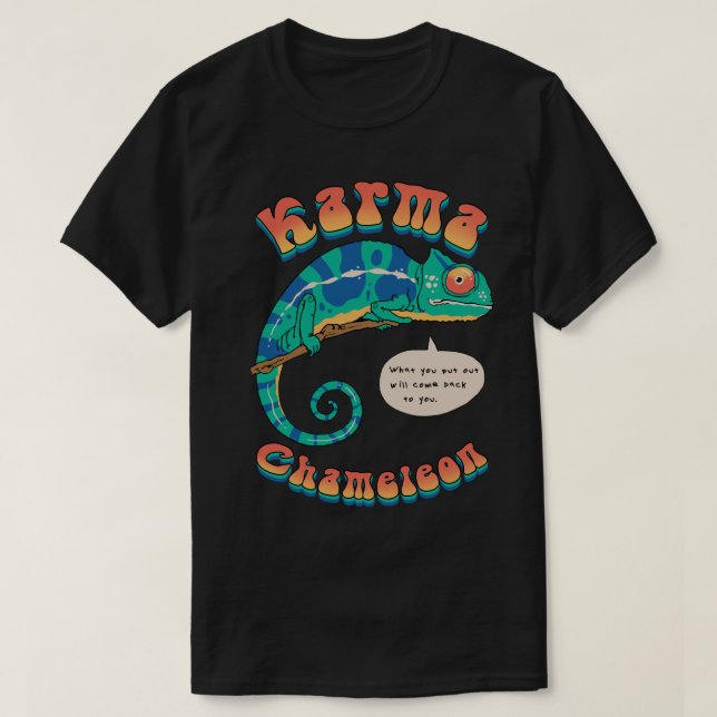 T-shirt Chameleon cultivé (Design devant)