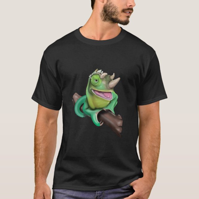T-shirt Chameleon de Jackson (Devant)