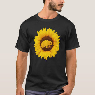 T-shirt Chameleon Femme Homme Lizard Animal Tournesol