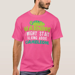 T-shirt Chameleons Joke Geckos Lizard Reptile Chameleon