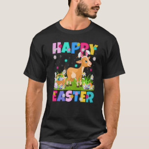 T-shirt Chamois Joyeux Bunny de Pâques Chamois dimanche de