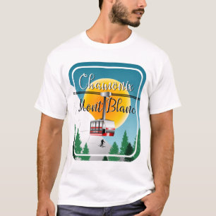 T-shirt Chamonix Mont Blanc France