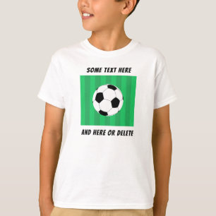 T-shirt Champ de balle de football personnalisé