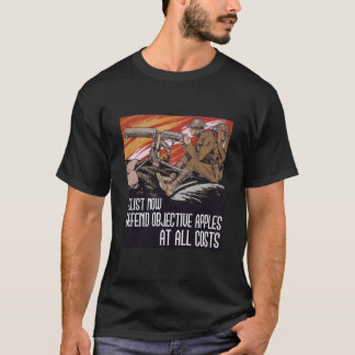 T-shirt Champ de bataille 1 Objectif Pommes essentielles