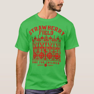 T-shirt Champ de fraises
