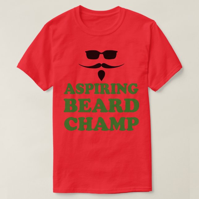 T-shirt Champ de la barbe (Design devant)