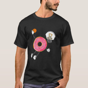 T-shirt Champ de nourriture Dunking Donut Hole
