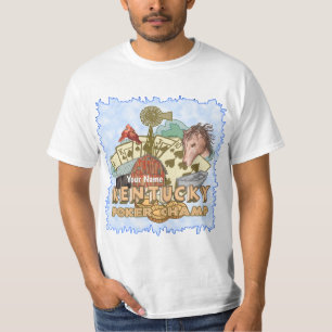 T-shirt Champ de poker du Kentucky