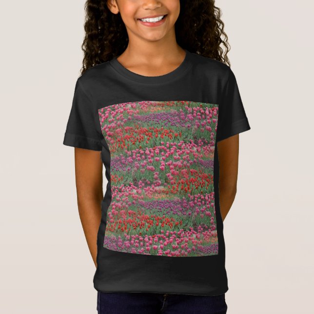 T-Shirt Champ De Tulipes (Devant)