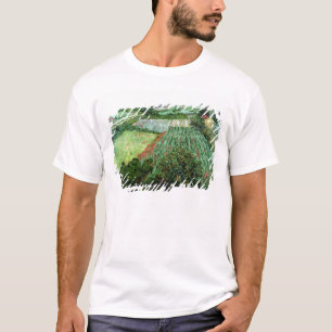 T-shirt Champ de Vincent van Gogh   avec des pavots, 1889