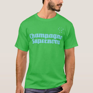 T-shirt Champagne Supernova bleu