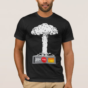 T-shirt Champignon atomique, 25 cents