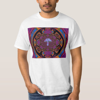 T-shirt Champignon bleu #12