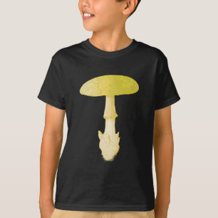 T-shirt Champignon d'amanite de casquette de mort