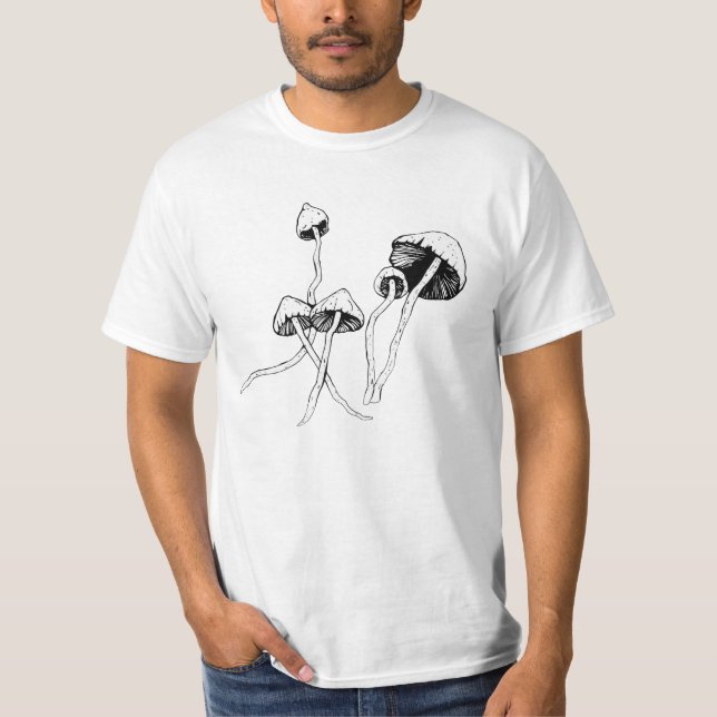 T-shirt Champignon de Psilocybin (Devant)