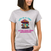 T-shirt champignon drôle
