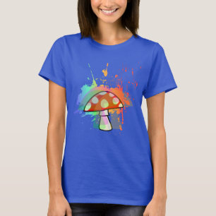 T-shirt champignon psychédélique Amanita Muscaria