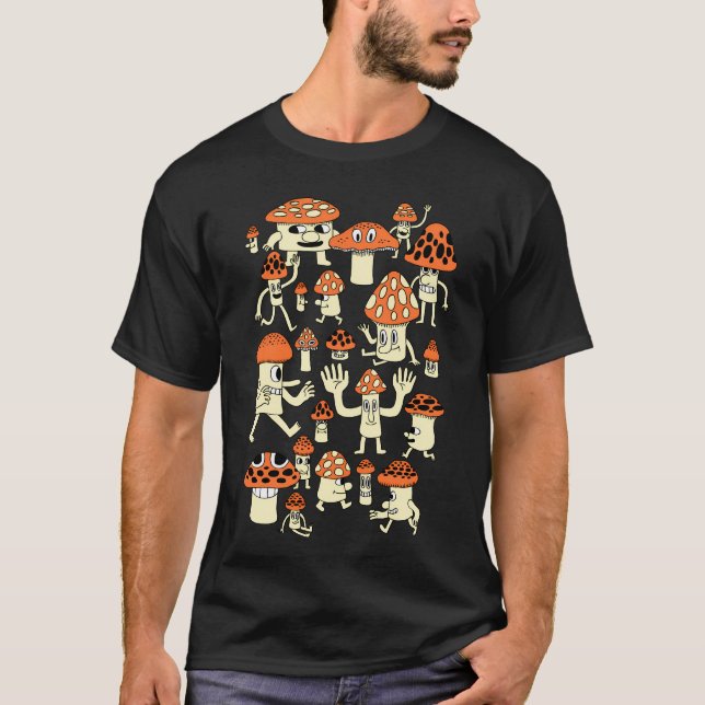 T-shirt Champignons (Devant)